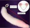 Purple/Pink Gradient Fox Tail Butt Plug