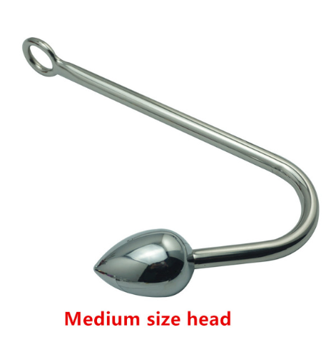 Stainless Steel Bulb Anal Hook