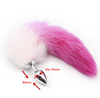 Purple/Pink Gradient Fox Tail Butt Plug