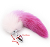 Purple/Pink Gradient Fox Tail Butt Plug