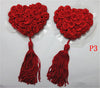 Heart-shaped Nipple Tassel &amp; Covers