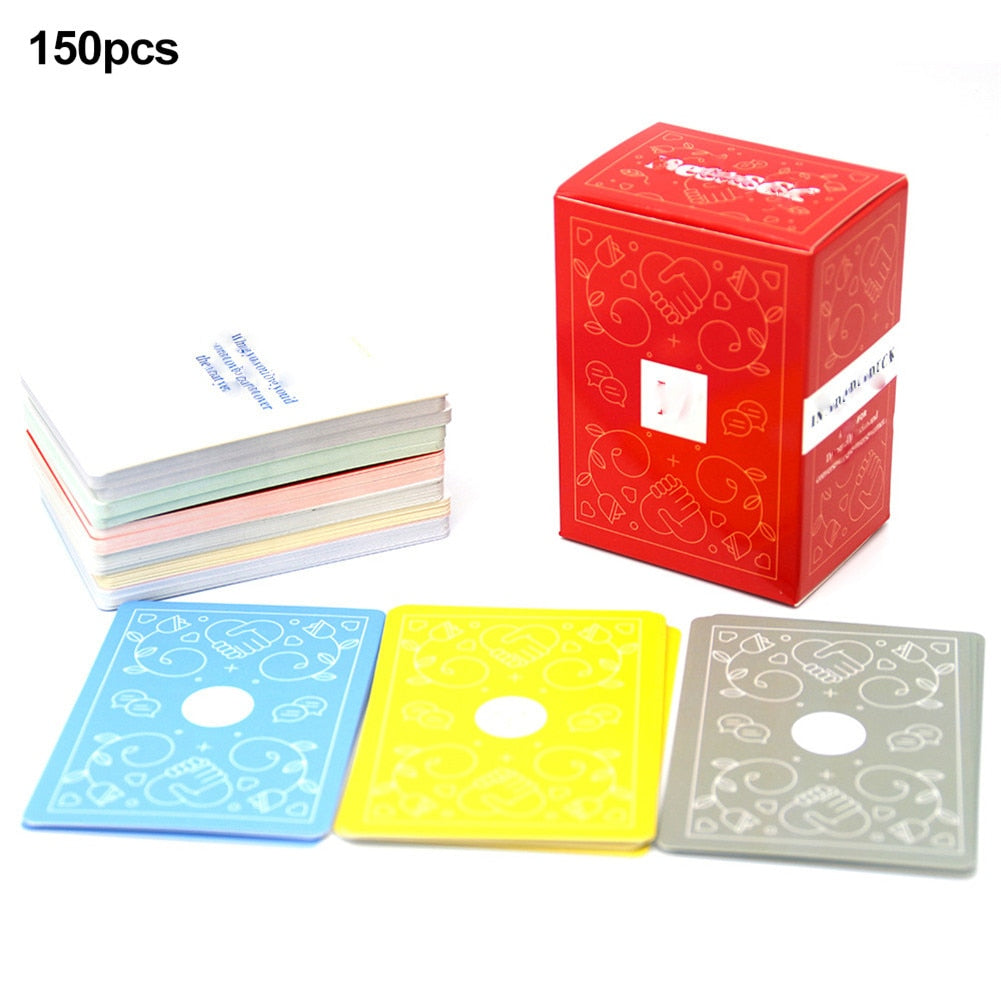 Couples Intimacy Playing Cards (150PCS)