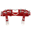 Heart Faux Leather Suspender (1PC)