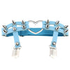 Heart Faux Leather Suspender (1PC)