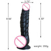 Large Plated Fantasy Dildo